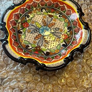 La Santisima Trinidad Talavera Ceramic Plate